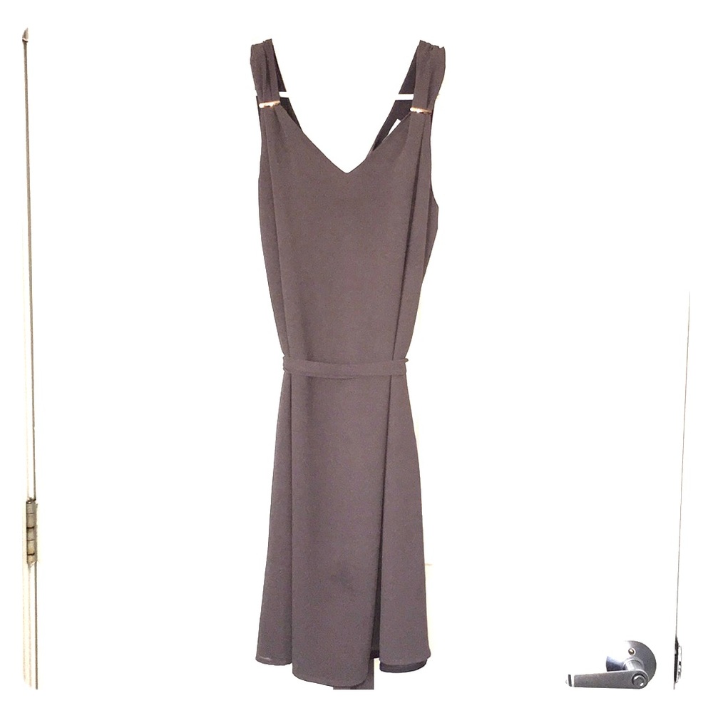 Mauve sleeveless mini lightweight dress